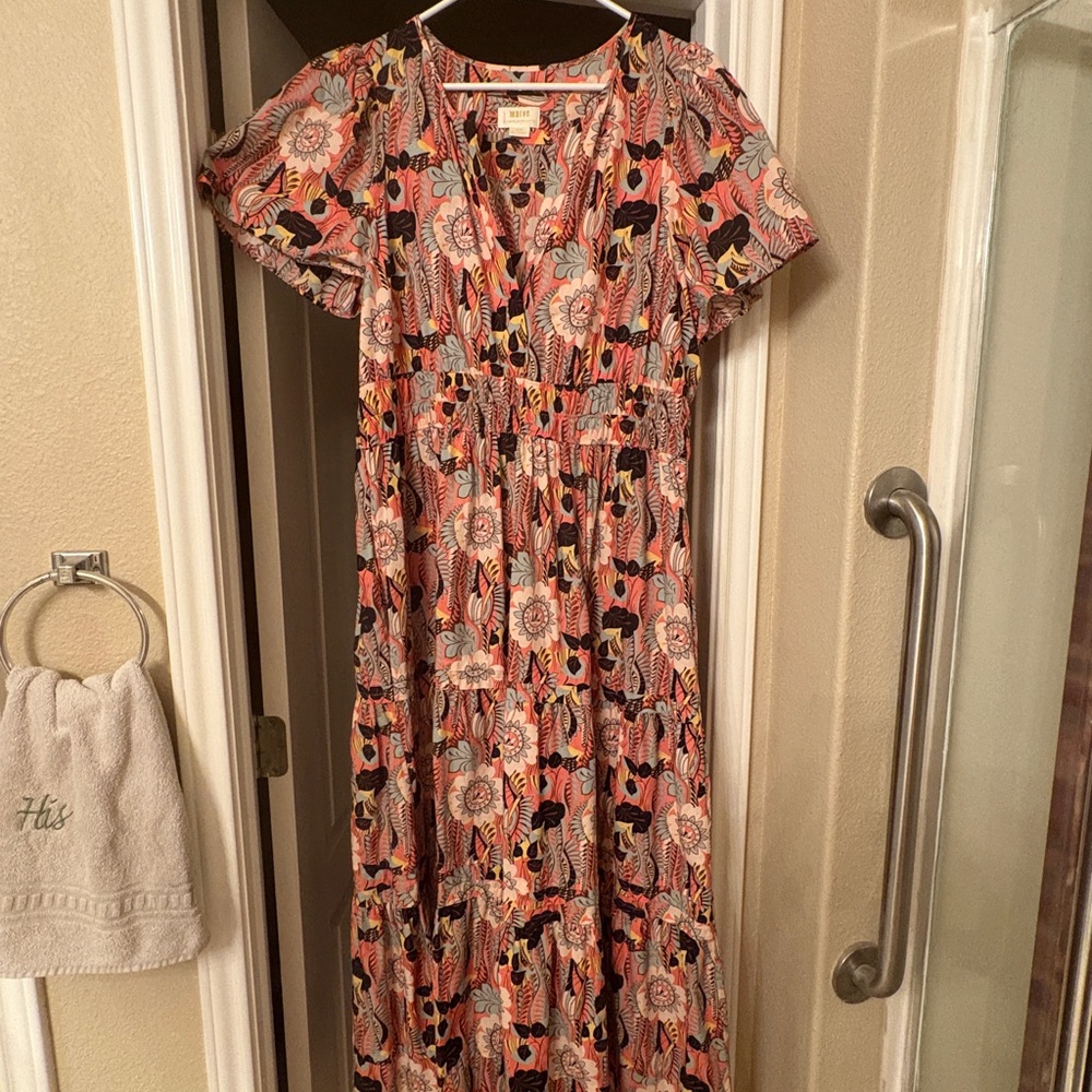 Anthropologie Somerset Maxi Dress - Maeve Size XL Floral - EUC!